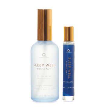 Sleep Well Pillow Spray & Rollerball - Lavender, Sandalwood and Mandarin