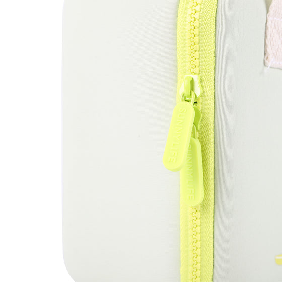 Neoprene Lunch Bag Surfing Dino [Ice Mint]