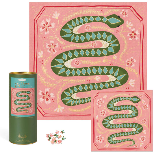 Slithers - 1000 Pc Puzzle with Frameable Art Print