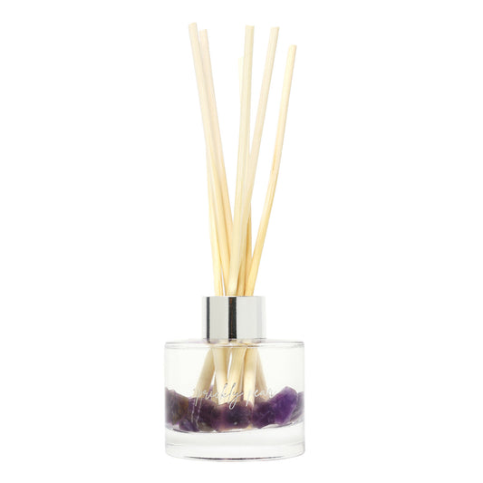 Amethyst Crystal Infused Reed Diffuser 100ml - Lavender & Vanilla