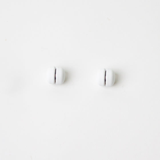 Modest Beyond No-Snag Magnetic Hijab Pins - Matte White