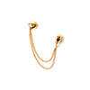 Modest Beyond No-Snag Magnetic Hijab Chain Pin - Gold