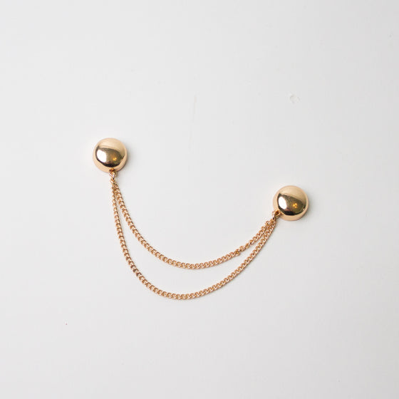 Modest Beyond No-Snag Magnetic Hijab Chain Pin - Gold