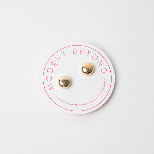 Modest Beyond No-Snag Magnetic Hijab Pins - Gold