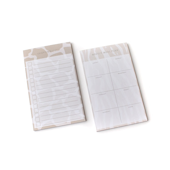 Serene Weekly Food Planning Set