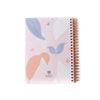 Ink Stroke Floral A4 Notebook