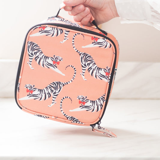 Insulated Cheeky Tiger Lunch bag