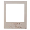 Baby Shower Photobooth Frame - Customisable - Foiled with stickers