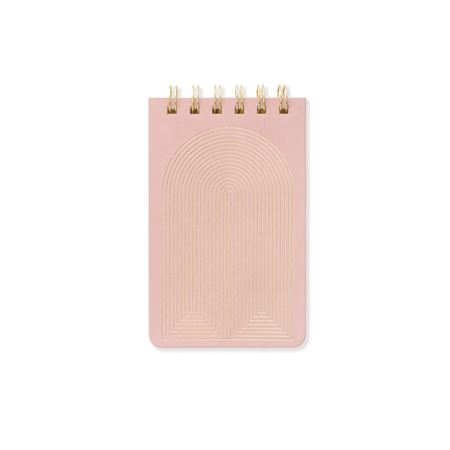 Dusty Blush Radiant Rainbow - Twin Wire Notepad