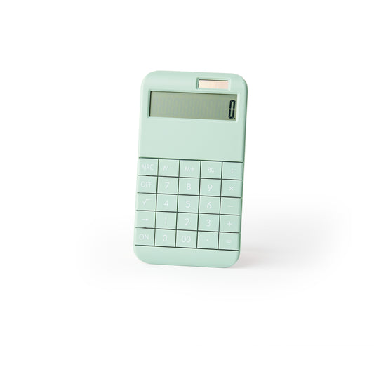 The 'Count On Me' Calculator in Powder Blue