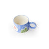 'Isa' Floral Circle Handle Mug Medium