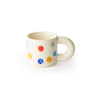 'Dotty' Thick Handle Mug