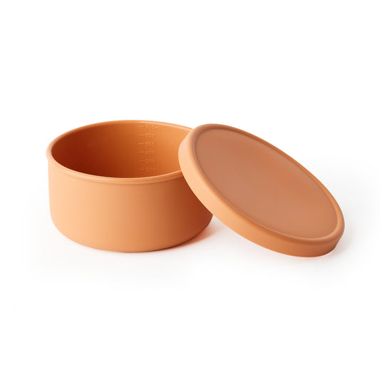 The Meal-Prep Container Collection: Terracotta Silicone Container - Large