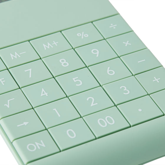 The 'Count On Me' Calculator in Powder Blue
