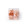 'Hooked' Paperclips, Pins & Clips Set, Rose Gold Coated Metal