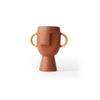 'Stoic' Binaural Vase, Terracotta
