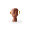 'Stoic' Binaural Vase, Terracotta