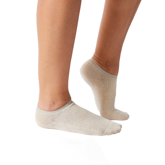 3 Pack Ribbed Ankle Socks