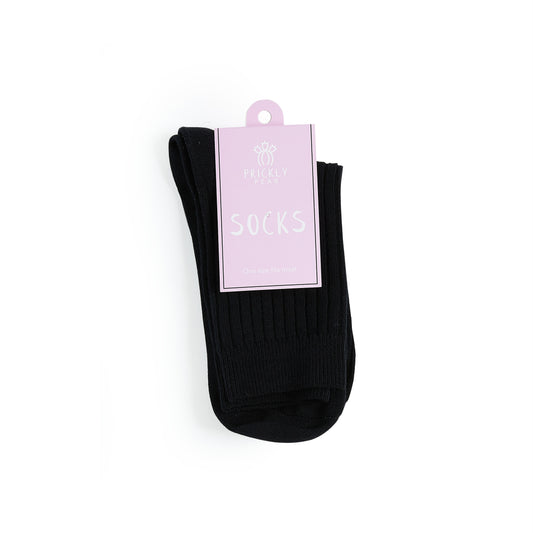 Ribbed Boot Socks
