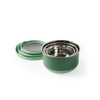 3 x Stacking Mint Metal Containers [S] [M] [L]