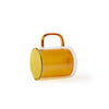 Retro' Glass Mug, Ochre