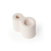 'Infinity' Duo Candle Holder, Dusty Pink