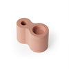 'Infinity' Duo Candle Holder, Terracotta