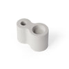 'Infinity' Duo Candle Holder, Earl Grey