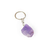 Amethyst Crystal Keychain