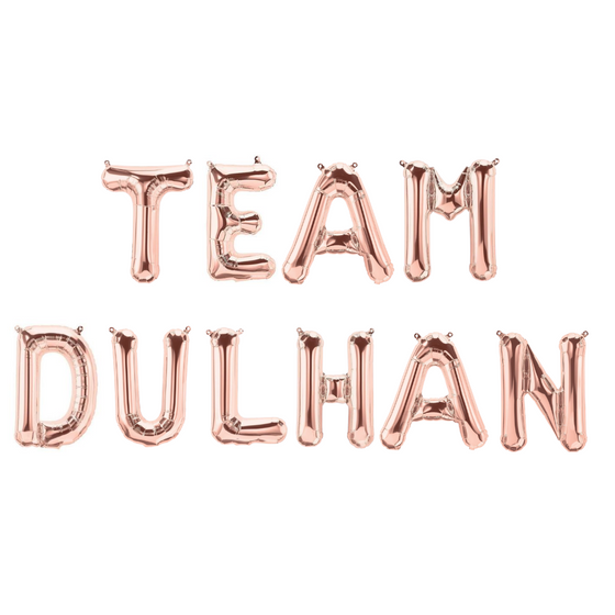 Team Dulhan Foil Balloons