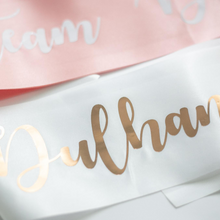  Team Dulhan & Dulhan To Be Sashes - 8 pack