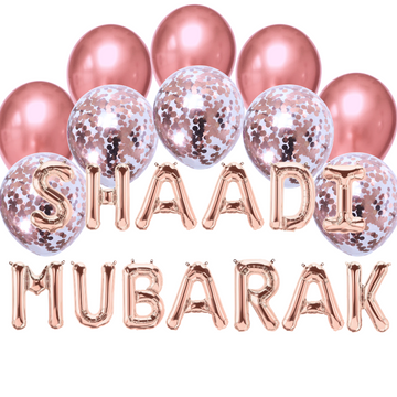 Balloon Bundle - Shaadi Mubarak