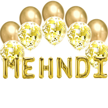  Balloon Bundle - Mehndi