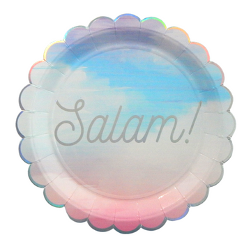 Salam Party Plates (10pk) - Baby Shower