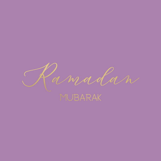 Luxury Foiled Greeting Card - Ramadan