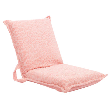 Terry Travel Lounger 'Call Of The Wild' [Blush Pink]