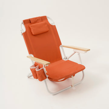 Deluxe Beach Chair Terracotta