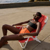 Deluxe Beach Chair Terracotta