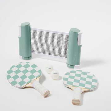 Play On Table Tennis Checkerboard