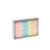 Kaleidoscopic Colour Lucite Dominoes Aurora