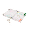 Take Me Anywhere Mini Lucite Backgammon Aurora