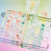 Mini Lucite Chess & Checkers Aurora
