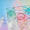 Lucite Acrylic Tic Tac Toe Aurora