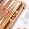 Back to Basics Wooden Backgammon Majorelle