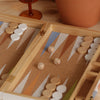 Back to Basics Wooden Backgammon Majorelle