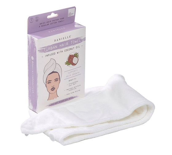 Coconut Oil Infused Microfibre Hair Turban