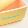 Yellow Cooler Box with Cyan Strap Colour Pop - 20L