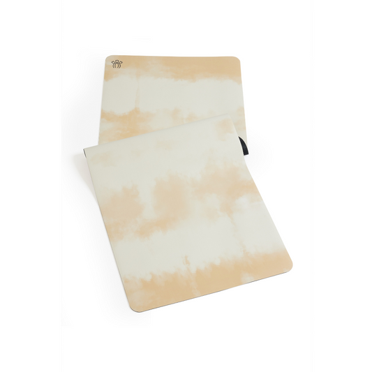 'Sandstone' PU Yoga Mat with ‘Flex 2-in-1’ Strap
