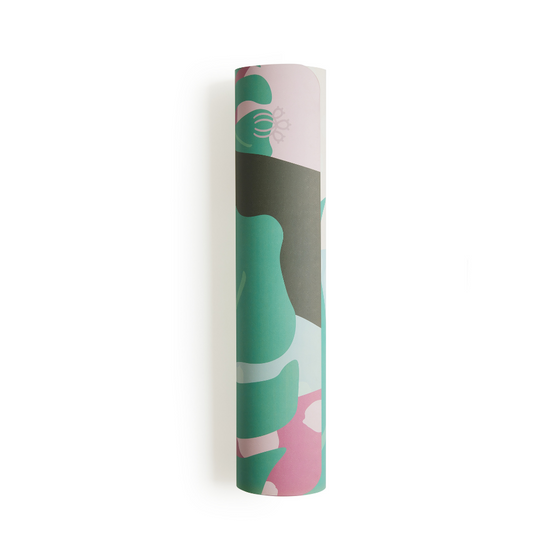 'Mafdet' PU Yoga Mat with ‘Flex 2-in-1’ Strap