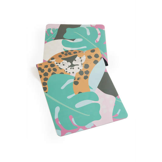 'Mafdet' PU Yoga Mat with ‘Flex 2-in-1’ Strap